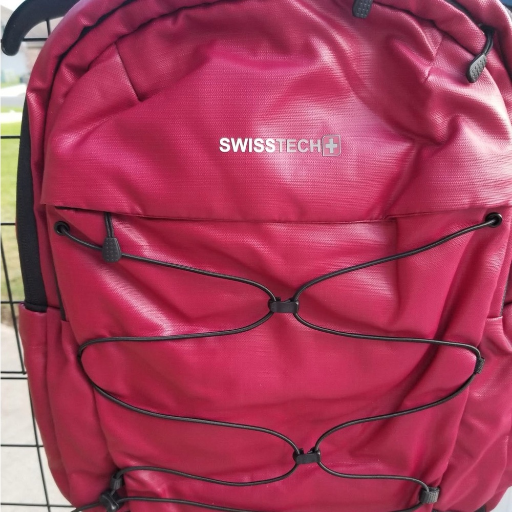 Swiss Tech Red Backpack